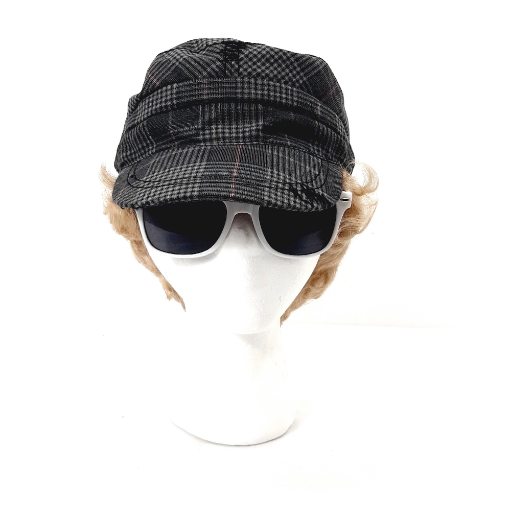 triple five soul newspaper/cabbie hat